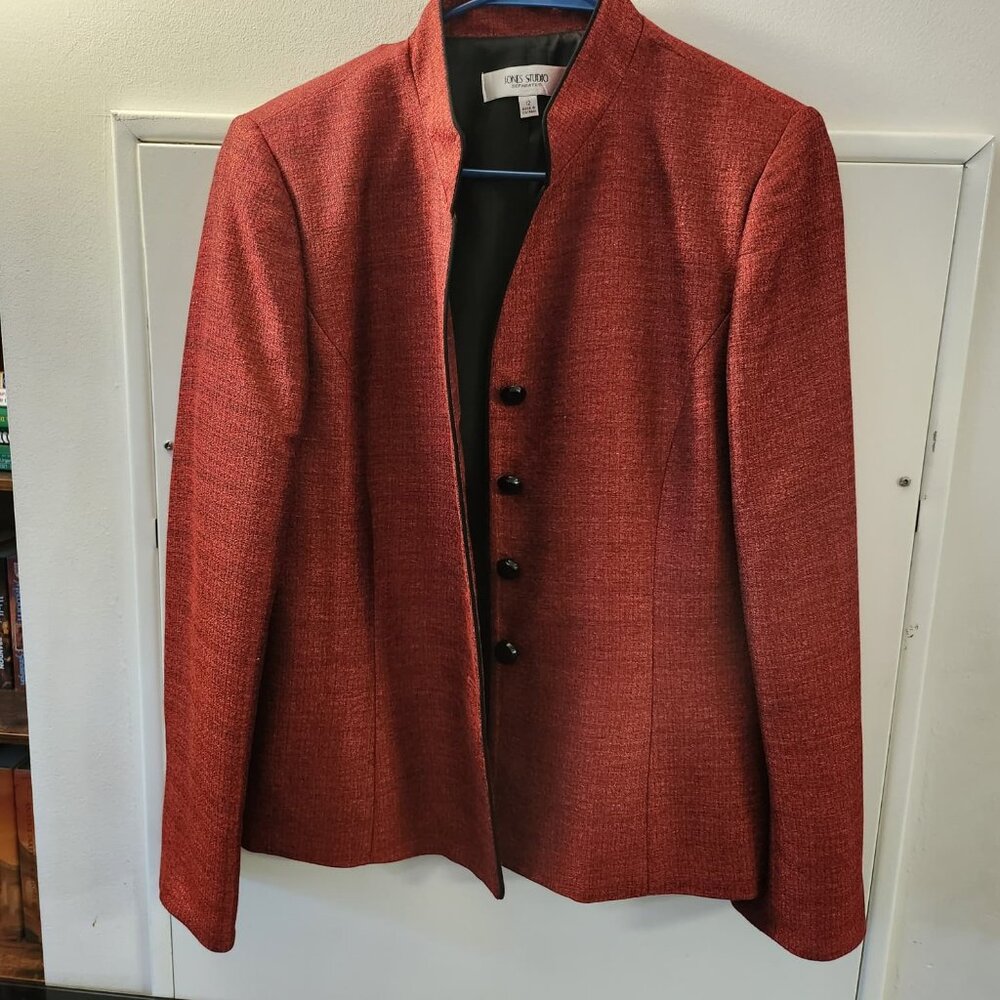 Jones Studio Red Textured Blazer – Women’s Size 14
